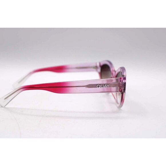 Quay Australia Pink Gradient Cat-Eye Sunglasses QUAY Australia Sunglasses Cat Eye Totally Buggin Pink Ombre  main image 2